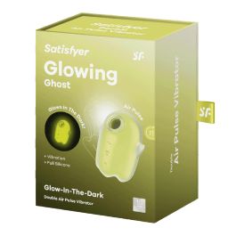 Satisfyer Glowing ghost double air pulse vibrador amarillo Precio: 31.95000039. SKU: B1DANKQZ2N
