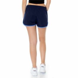 Pantalones Cortos Deportivos para Mujer Fila Paige Azul oscuro