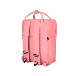 Cartera Antartik Mochila 2 Asas Y Bolsillos Exteriores Coral 300x115x390 mm