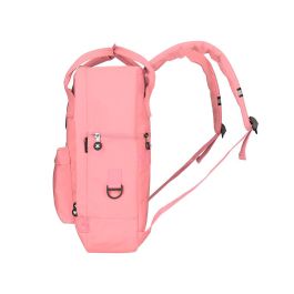 Cartera Antartik Mochila 2 Asas Y Bolsillos Exteriores Coral 300x115x390 mm