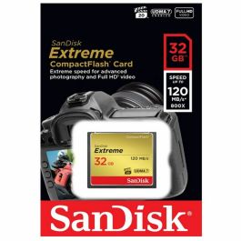 Sandisk 32GB Extreme memoria flash CompactFlash Precio: 47.49999958. SKU: S55020992