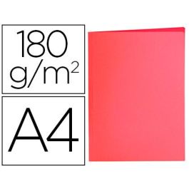 Subcarpeta Liderpapel A4 Rojo Pastel 180 gr-M2 50 unidades