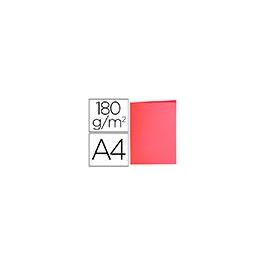 Subcarpeta Liderpapel A4 Rojo Pastel 180 gr-M2 50 unidades