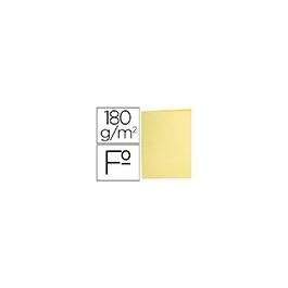 Subcarpeta Liderpapel Folio Amarillo Pastel 180 gr-M2 50 unidades