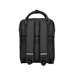 Cartera Antartik Mochila 2 Asas Y Bolsillos Exteriores Negro 300x115x390 mm