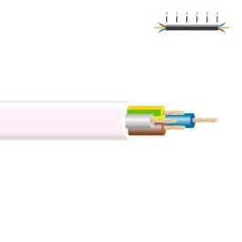 Sediles Manguera H05VV-F Tubular Blanca 4G 1.00 mm² 100m Precio: 1.79000019. SKU: B1A74H336R