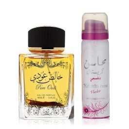 Lattafa Pure oudi eau de parfum 100 ml vaporizador + desodorante 50 ml vaporizador Precio: 10.50000006. SKU: B14NG8SQ2Q