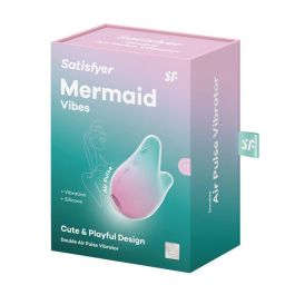 Satisfyer Mermaid double vibrator azul-violeta Precio: 56.4949002057. SKU: B14TZPT43F