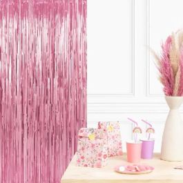 Oh Yeah Cortina decorativa 0,90x2,40m metalizada rosa pastel Precio: 1.9499997. SKU: B1JFJVW8BZ