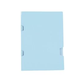 Subcarpeta Liderpapel Folio Azul Tres Uñeros Plastificada 160 gr-M2 25 unidades