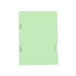 Subcarpeta Liderpapel Folio Verde Tres Uñeros Plastificada 160 gr-M2 25 unidades