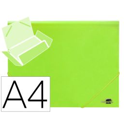 Carpeta Liderpapel Gomas Solapas Polipropileno Din A4 Amarillo Fluor Opaco Precio: 2.2868993103. SKU: B14EL2MWPL