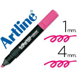 Rotulador Artline Fluorescente Ek-660 Rosa Punta Biselada 12 unidades Precio: 12.68999963. SKU: B1GLCDXG53