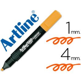 Rotulador Artline Fluorescente Ek-660 Naranja Punta Biselada 12 unidades Precio: 12.68999963. SKU: B19CA7P9L2