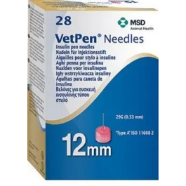 Vetpen Needles 12 mm Caja 100 Unidades 449 Precio: 47.79000028. SKU: B127FF5EZ7