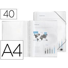 Carpeta Liderpapel Escaparate Con Espiral 40 Fundas Polipropileno Din A4 Transparente Precio: 6.50000021. SKU: B169C4KZJE