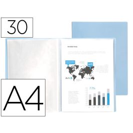 Carpeta Liderpapel Escaparate 30 Fundas Polipropileno Din A4 Celeste Opaco Precio: 2.98999954. SKU: B1JE372G6F