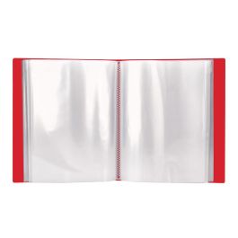 Carpeta Liderpapel Personaliza 20 Fundas Canguro Polipropileno Din A4 Rojo Translucido Portada Y Lomo Carpeta Liderpapel Personaliza 20 Fundas Canguro Polipropileno Din A4 Rojo Translucido Portada Y Lomo