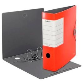 Esselte Archivador de Palanca Leitz Solid DIN A4 Polipropileno Lomo 75 mm Rojo Claro, duradero con tarjetero Precio: 11.88999966. SKU: B1EVVLSNH7