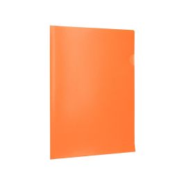 Liderpapel Carpeta Dossier Uñero Polipropileno Naranja Fluor Opaco DIN A4 para 20 Hojas, 180 Micras Liderpapel Carpeta Dossier Uñero Polipropileno Naranja Fluor Opaco DIN A4 para 20 Hojas, 180 Micras
