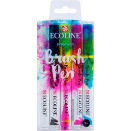 Talens ecoline set 5 rotuladores brush pen primario punta pincel colores surtidos Precio: 7.95000008. SKU: B15AXX5W49