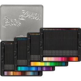 Lápices de colores Faber-Castell Black Edition Estuche metálico 100 Piezas Multicolor Precio: 56.50000015. SKU: B1GYMG5DRH