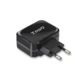 Cargador de Pared TooQ TQWC-1S02 USB 17W Negro 17 W