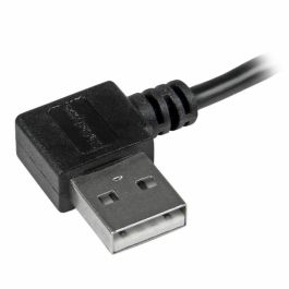 Cable USB a Micro USB Startech USB2AUB2RA1M Negro