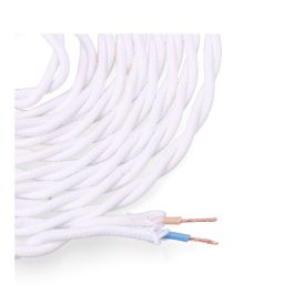 Cable EDM 2 x 0,75 mm Blanco 5 m