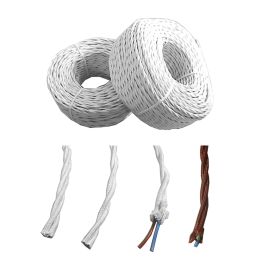 Edm Cable Paralelo Textil Trenzado H07V-K 2 x 2,50 mm² Blanco 100m Precio: 3.88999996. SKU: B17S9TT6WD