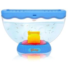 Sea monkeys ocean zoo cofre del tesoro con luz exp 12 piezs. son placton y micro crustáceos.incluye huevos de vida instantanea comida cuchara e instrucciones.