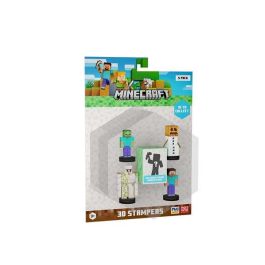 Figura minecraft pack de 5. un personaje sorpresa! 5cm - modelos surtidos