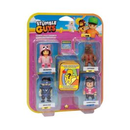 Figura stumble guys pack de 5 figuras 6 cm. - modelos surtidos