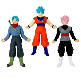 Figura estirable monsterflex dragon ball pack de 3.estruja, retuerce y estira tus personajes de dragon ball. 25x16x4 cm - modelos surtidos