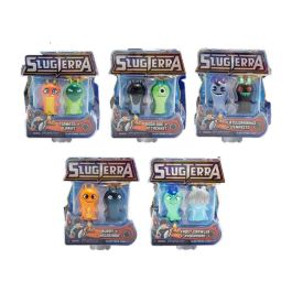 Figura slugterra pack de 2 figuras 4.5 cm - modelos surtidos