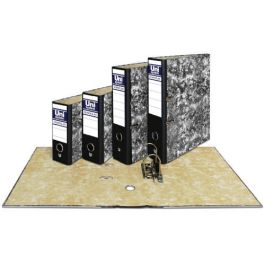 Unisystem Novoclas archivador palanca 65mm cuarto apaisado cartón forrado negro Precio: 2.95000057. SKU: B1D2NT9PVS