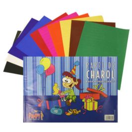 Cuaderno de Papel Charol 10 Hojas Colores 33 X 23 Cm. Bismark 313634 Precio: 6.95000042. SKU: B1CQXX8WY3