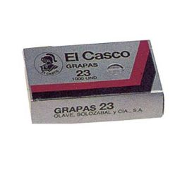 Caja de 1000 Grapas Galvanizadas Modelo 23/6G El Casco 1G00231 Precio: 6.95000042. SKU: B1B6ZFEPX9