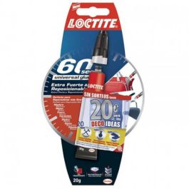Pegamento Loctite Universal Glue Extra Fuerte 60 Segundos 20 gr Precio: 11.88999966. SKU: B1DNEW5JPK