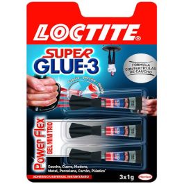 Adhesivo Instantáneo Loctite Super Glue-3 Power Gel Mini Trio 3 Unidades (1 g) Precio: 8.94999974. SKU: S7903257