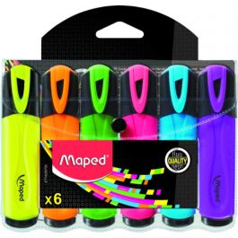 Maped Marcador fluorescente peps classic colores surtidos en estuche de 6 Precio: 4.94999989. SKU: B19E4NJAMD