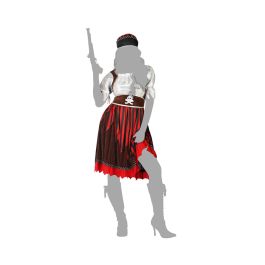 Disfraz Pirata Mujer Adulto Rojo Disfraz Pirata Mujer Adulto Rojo
