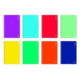 PACSA Cuaderno Basic tapa carton 80h 60g horizontal folio colores surtidos Precio: 17.69000035. SKU: B199AB66WJ