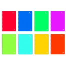 Cuaderno Espiral Serie Xtra Tapa Dura 60 Grs. Folio (215X310Mm.) 80 Hojas Cuadrícula 3X3 con Margen Surtido Pacsa 16226 5 unidades Precio: 12.59000039. SKU: B14V68L7E7