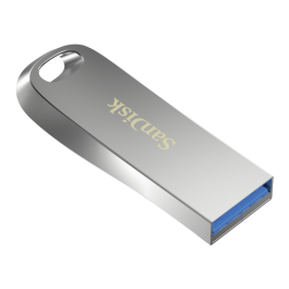 Sandisk Ultra Luxe unidad flash USB 64 GB USB tipo A 3.2 Gen 1 (3.1 Gen 1) Plata