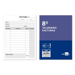 Talonario Liderpapel Facturas 8º Original Y Copia 201 Sin I.V.A. 10 unidades Precio: 11.79000042. SKU: B19GGNZM8Q