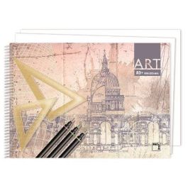 Cuaderno Blocks Dibujo Art 140 Grs. A3+ (460 X 325Mm.) 20 Hojas Liso sin Recuadro Pacsa 18843 5 unidades Precio: 28.9500002. SKU: B1GXY4X275