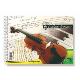 Pacsa Cuaderno Musica 20 Hojas 4 Pentagramas Tapas Carton 4º 80 gr -20U- Precio: 25.276900278299998. SKU: B1CF539M5Y