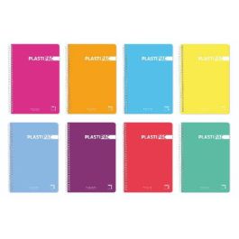 PACSA Cuaderno Plastipac tapa polipropileno 80h 90g pauta 2,5 folio colores surtidos Precio: 12.50000059. SKU: B16GKS42ND