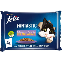 Felix Feline Fantastic Selecciones Favoritas 12x4X85 gr Precio: 30.8636361. SKU: B13KSNKD3A